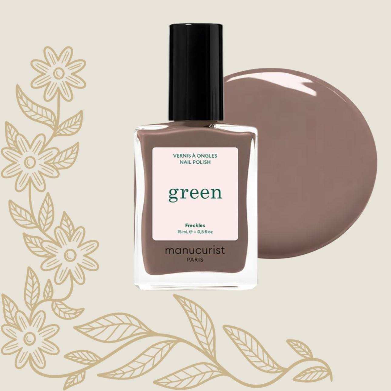 Green Nail Lacquer, απόχρωση Freckles, Manucurist