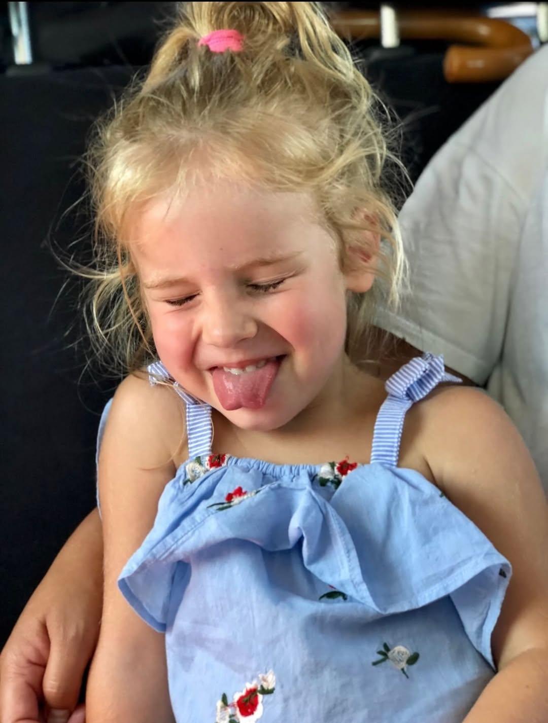 Η μικρή Μαρίνα - Φωτογραφία Instagram/@elenimenegaki