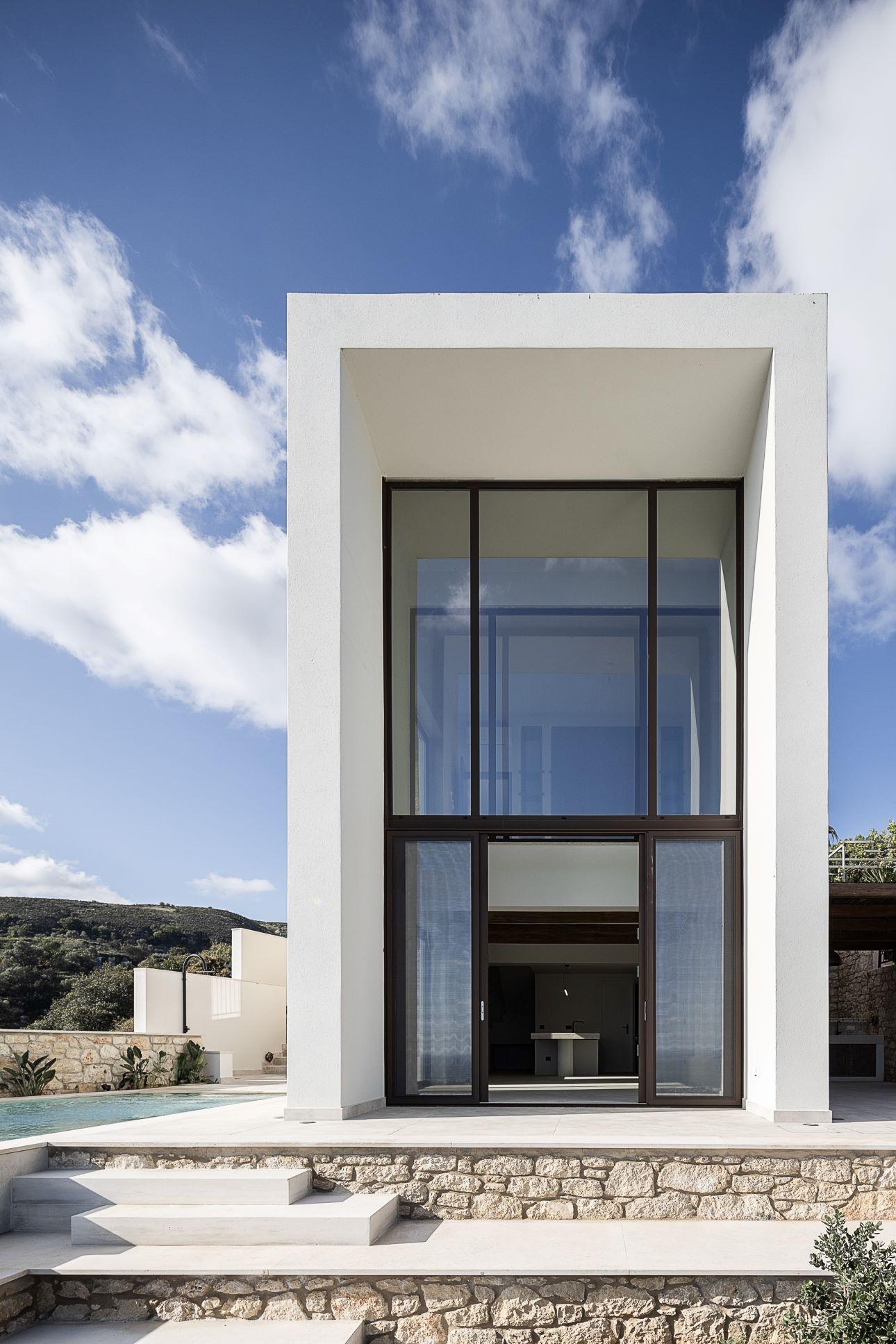 Το εξωτερικό του Maroulas Tower House/ Φωτογραφία: Γιώργος Ηλιάκης  