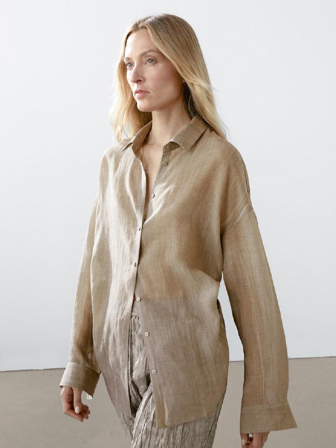 Πουκάμισο/Φωτογραφία Massimo Dutti
