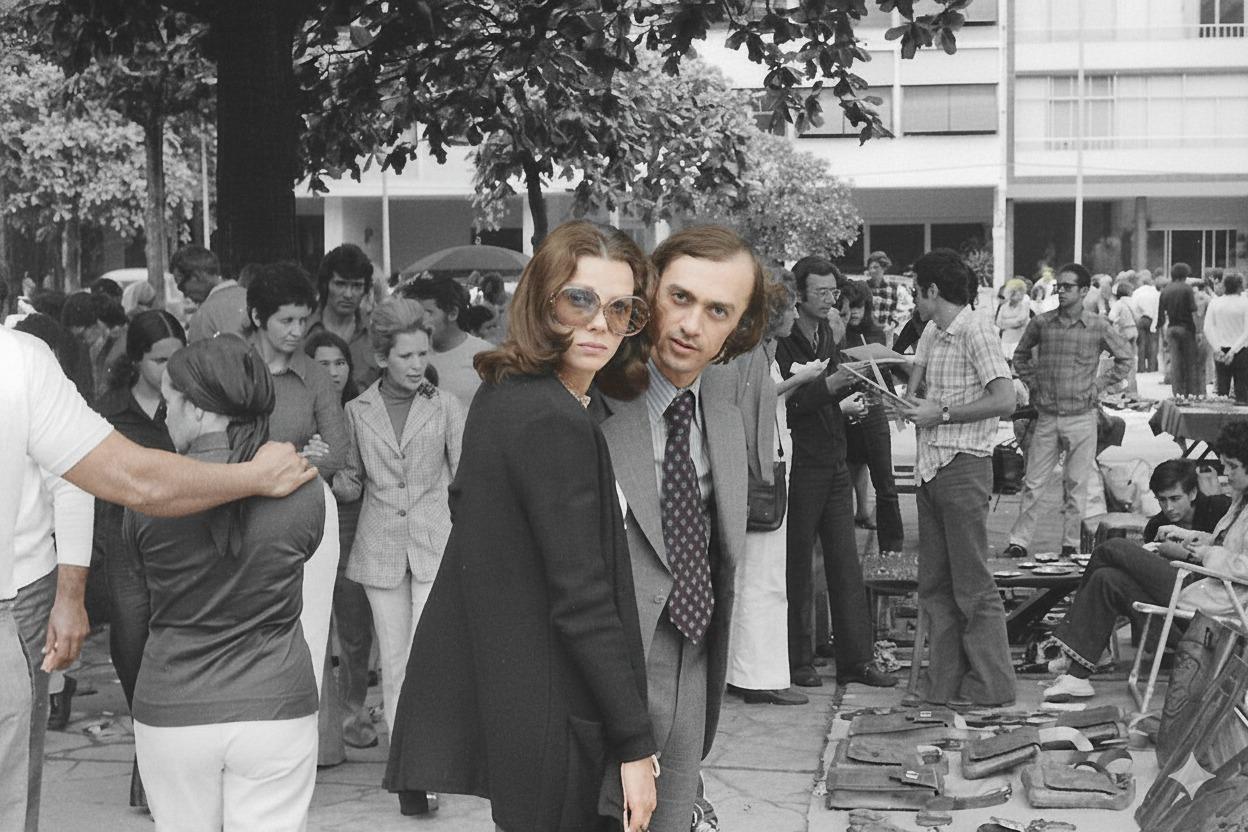 Ο Νίκος Μαστοράκης με την Μπέτυ Λιβανού/ Φωτογραφία: Facebook/ Nico Mastorakis 