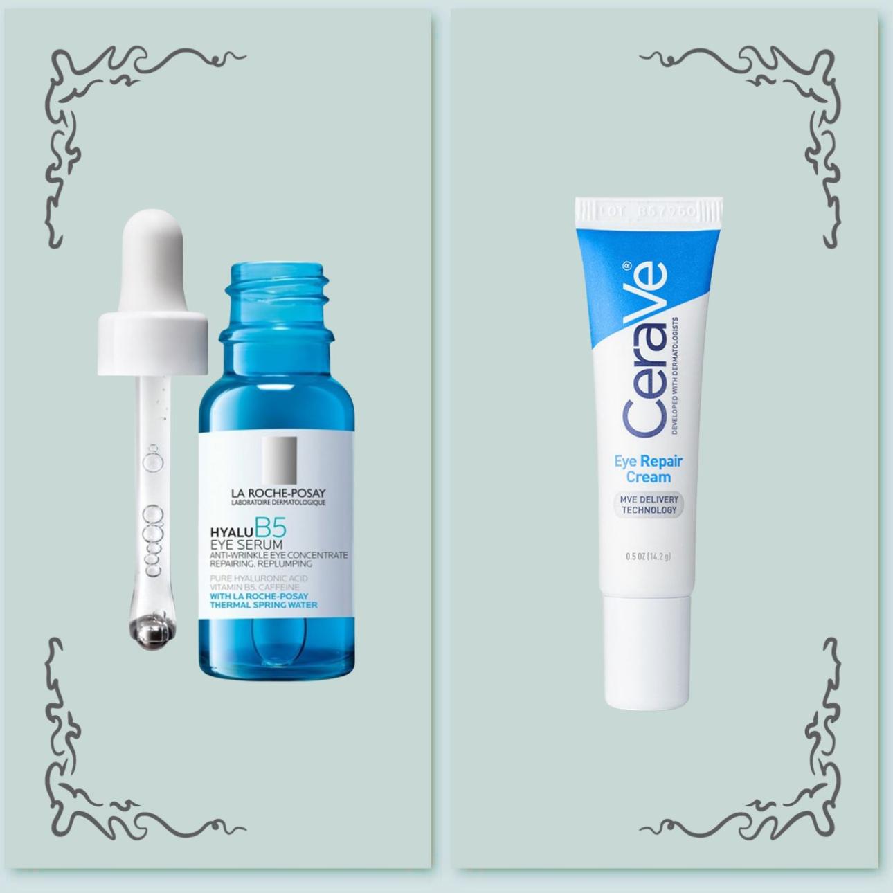 La Roche Posay (αριστερά), CeraVe