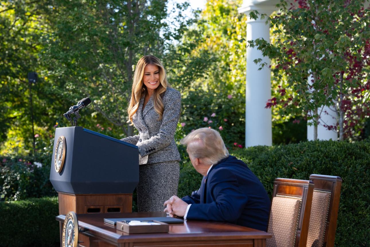 Φωτογραφία Instagram/Melania Trump