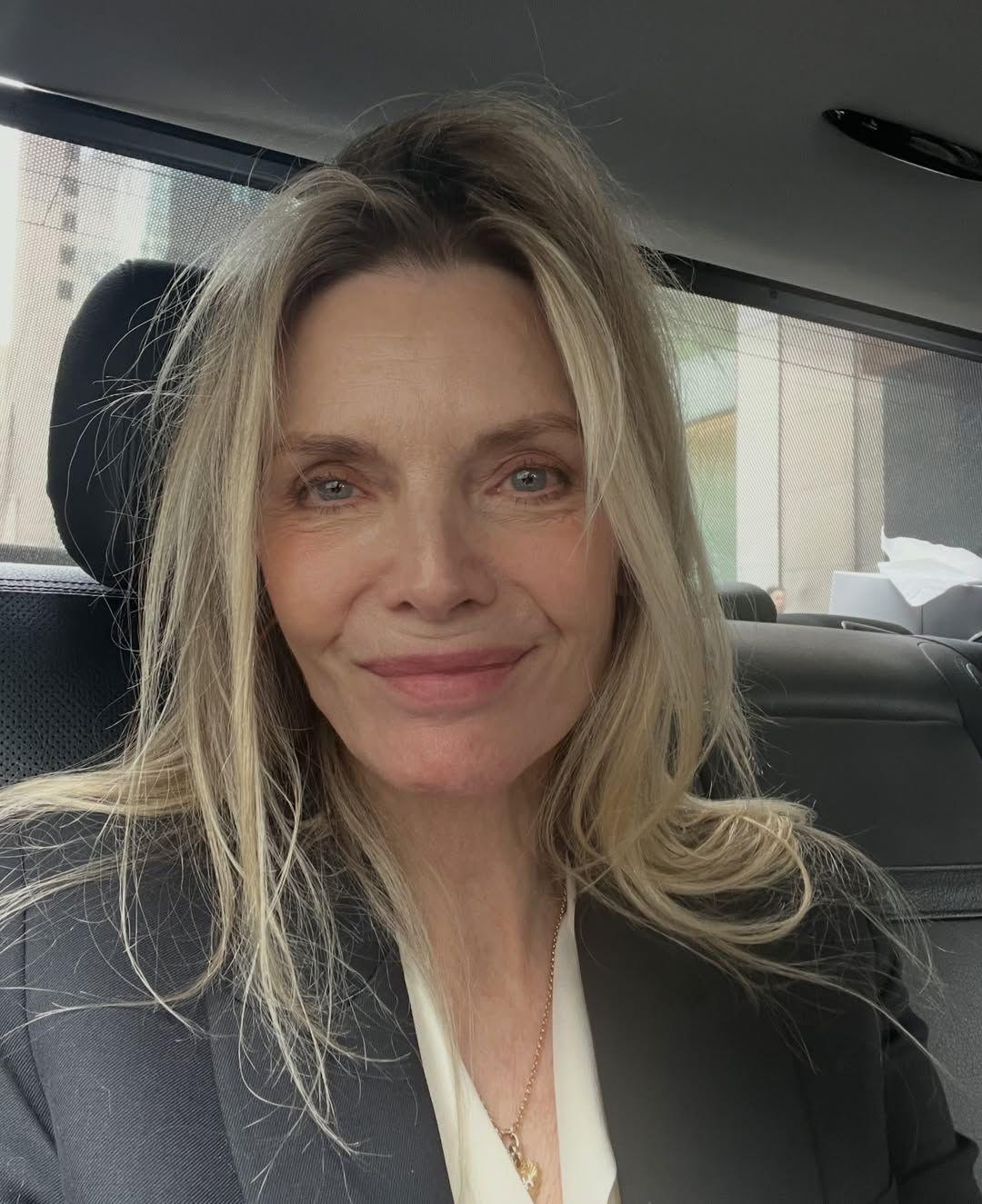 Η φωτογραφία της Μισέλ Φάιφερ χωρίς μακιγιάζ/ Φωτογραφία: Instagram/ @michellepfeifferofficial