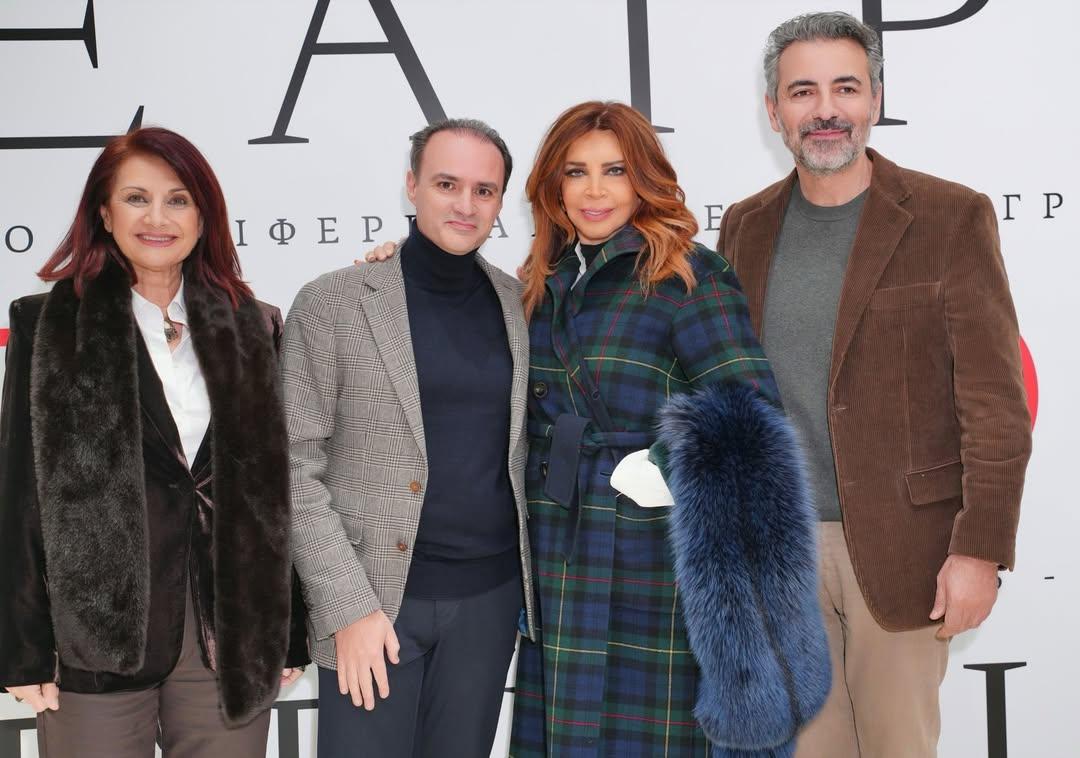 Κωνσταντίνα Βαρσάμη, Ανδρέας Σκάρτσαρης, Μιμή Ντενίση/ Φωτογραφία: Instagram/ @skartsaris