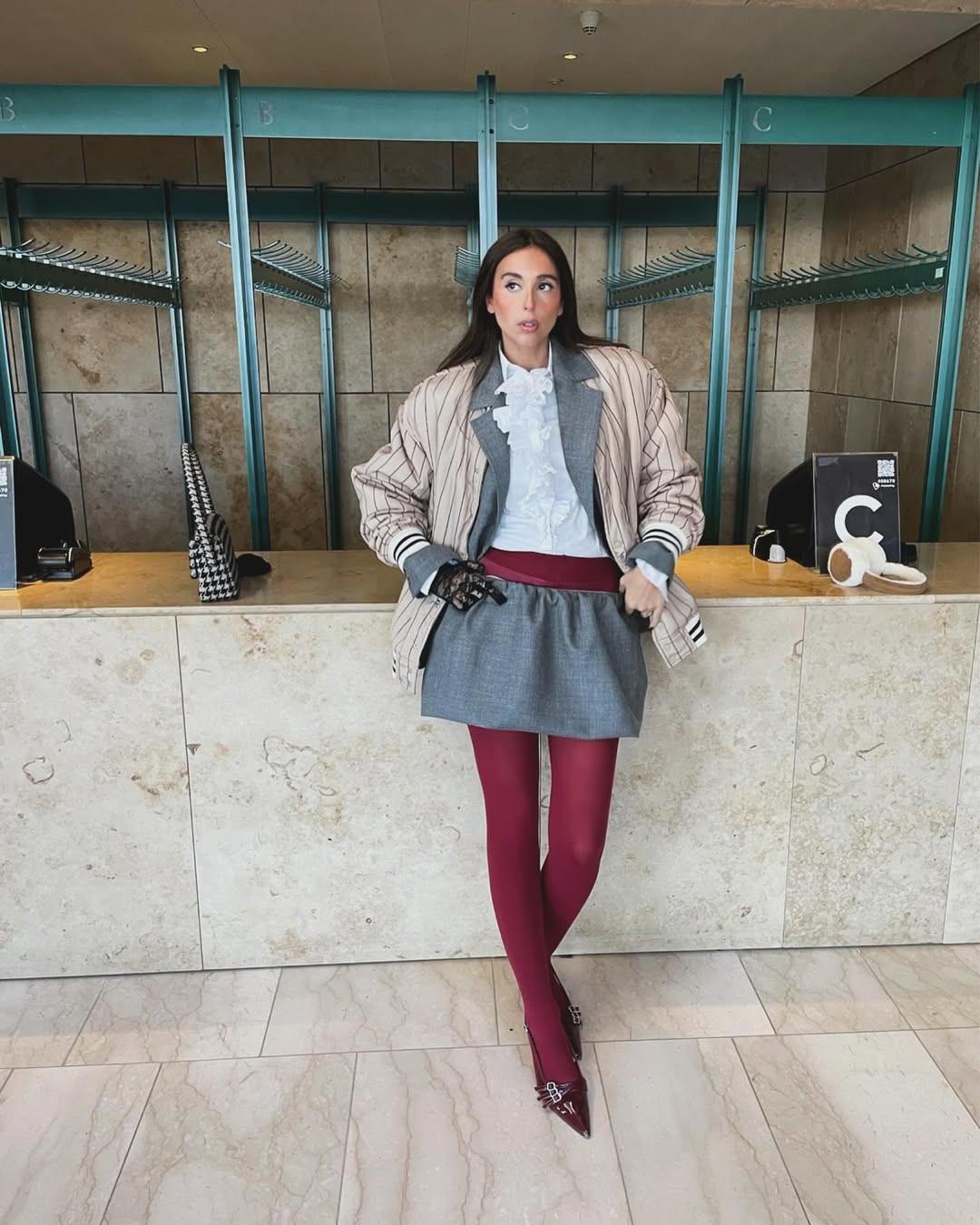 Balloon μίνι φούστα/Φωτογραφία: Instagram/gabriellaberdugo