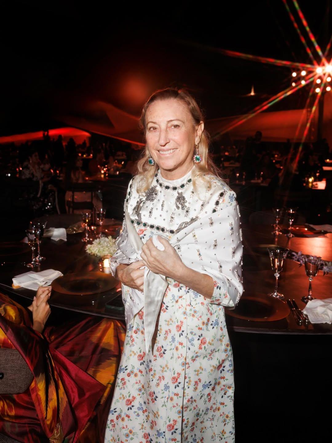 Η Miuccia Prada στο Fashion Trust Arabia 2025/ Φωτογραφία: Instagram/ @fashiontrustarabia 