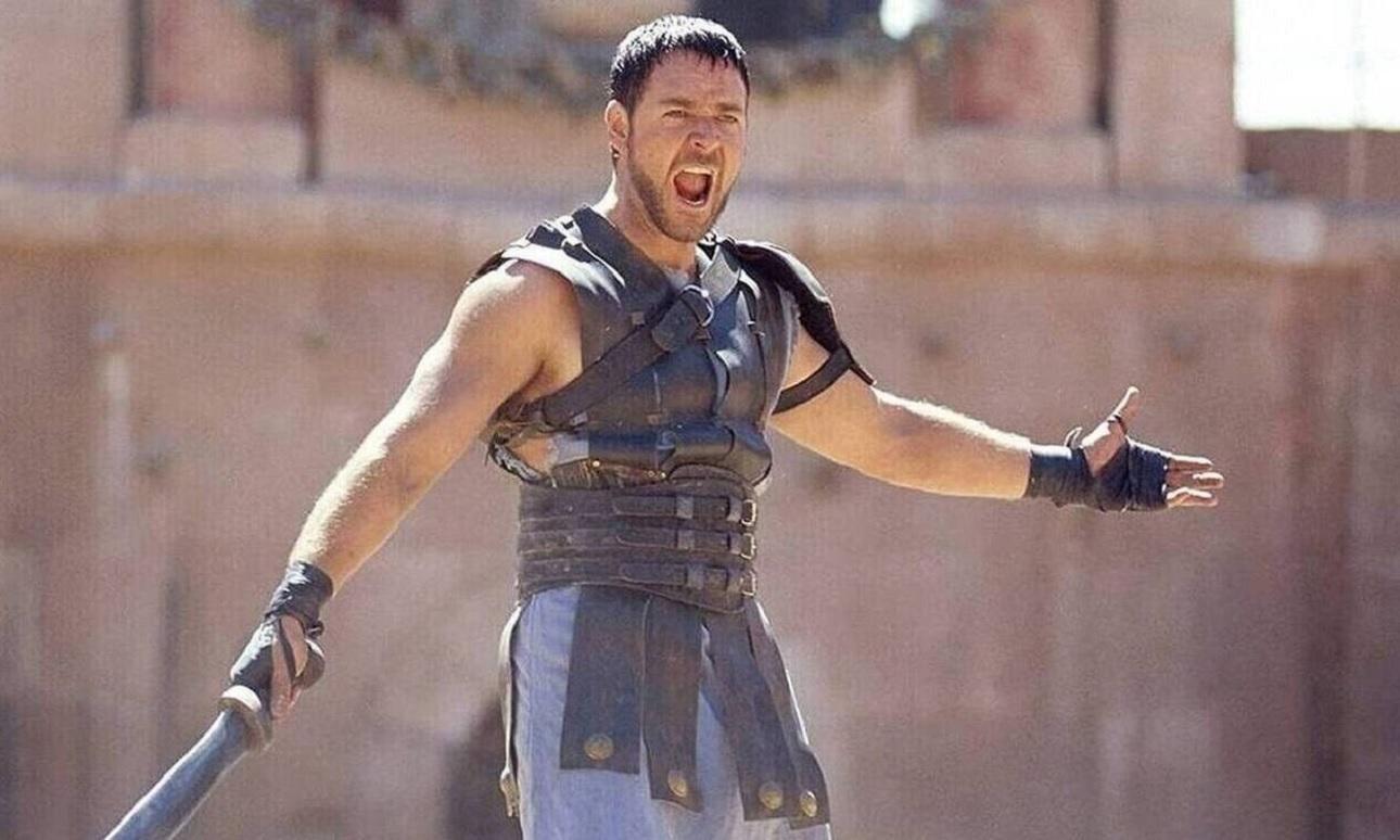Ο Ράσελ Κρόου στην ταινία ο «Μονομάχος»