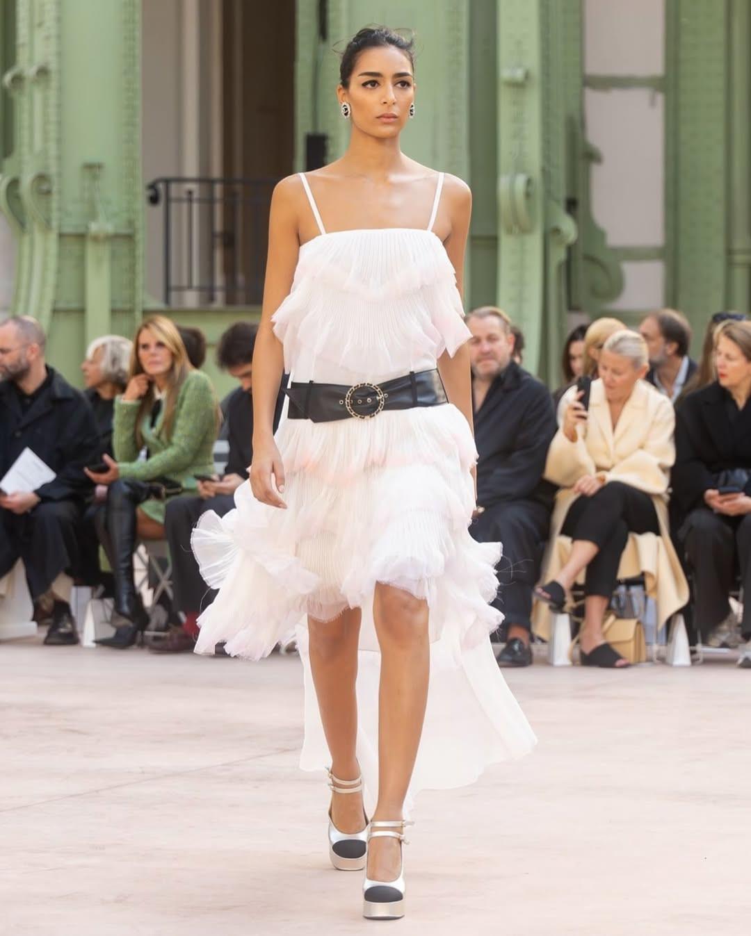 Στην επίδειξη της Chanel/Φωτογραφία: Instagram/noraattal