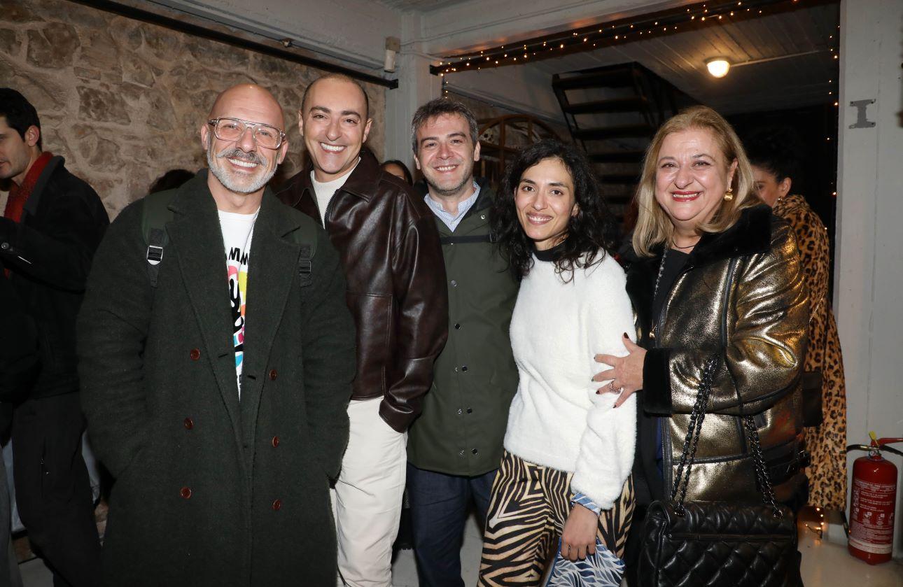  Νίκος Μουτσινάς, Θανάσης Αλευράς, Γιώργος Δάσκαλος, Μαρία Χάνου, Ελισάβετ Κωνσταντινίδου/ Φωτογραφία: NDP Photo Agency   