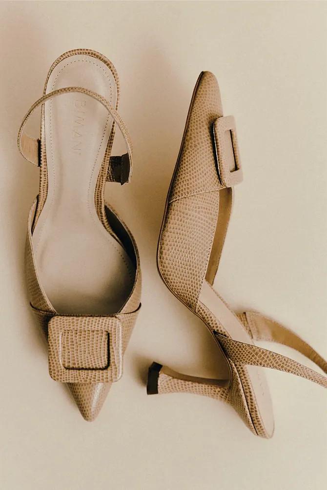Δερμάτινα stilettos της Bimani 