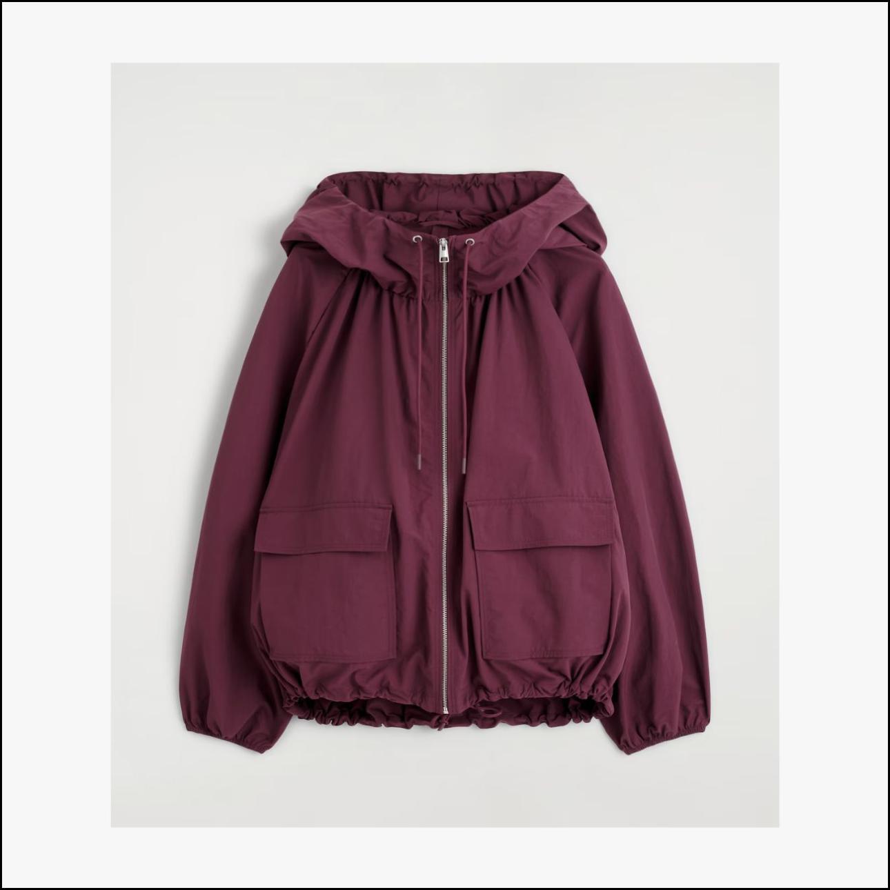 Παρκά από υλικό Tech, €129, Cos, cos.com