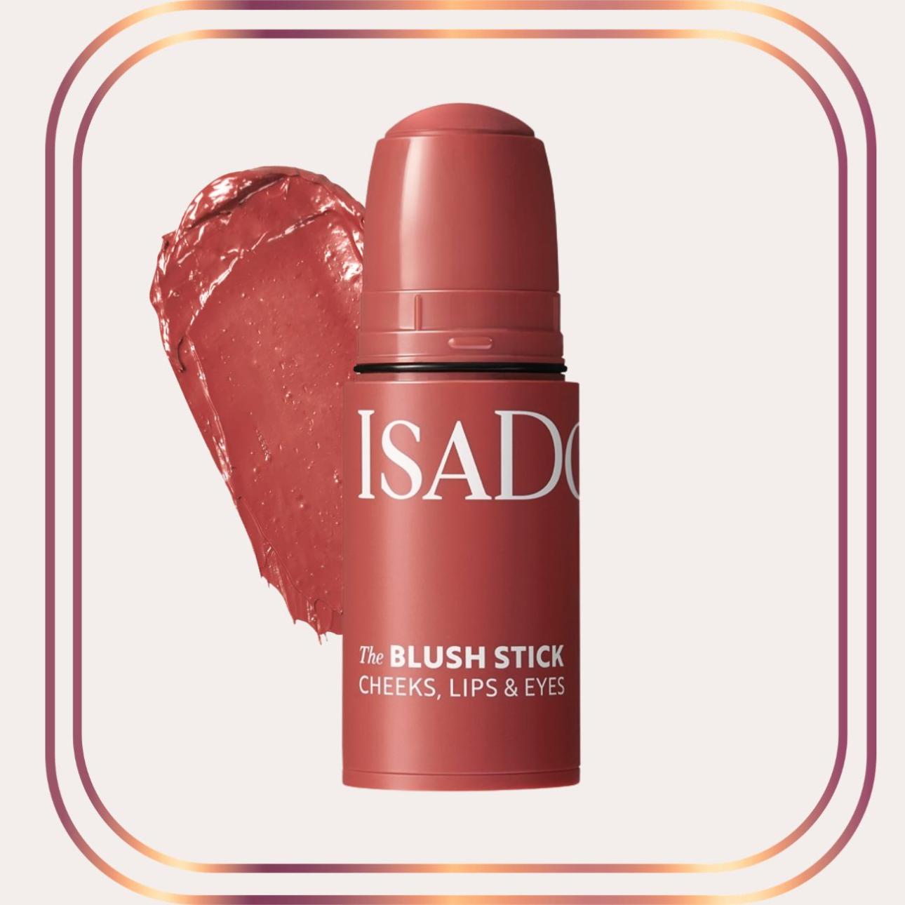 The Blush Stick, IsaDora, Απόχρωση 46 Soft Brown Πολυλειτουργικό, δεν μουτζουρώνει. Διαθέτει κρεμώδη υφή, μεγάλη ανθεκτικότητα και είναι πολύ εύκολο στο blending με άλλα προϊόντα.