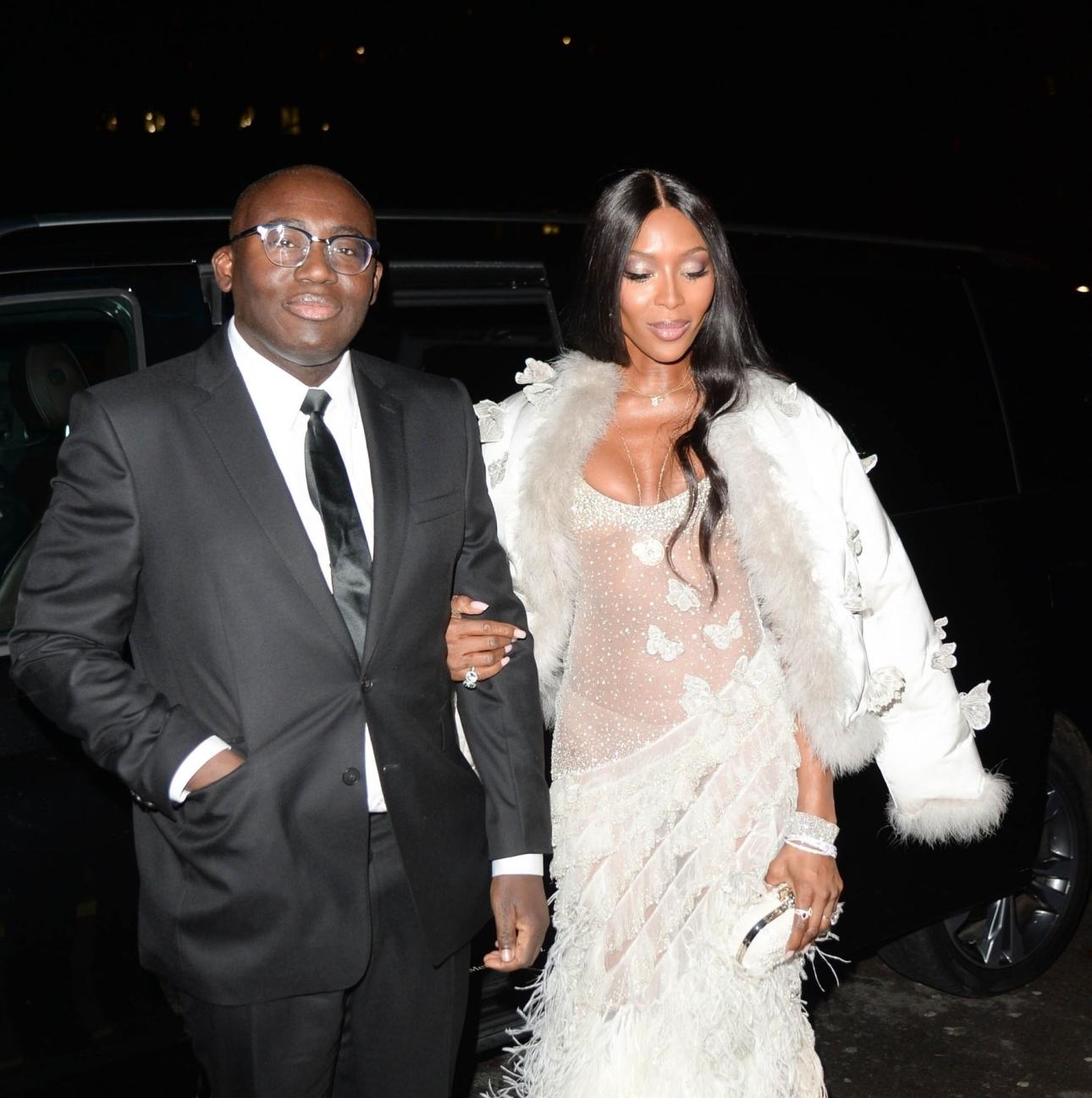 Naomi Campbell, Edward Enninful/Φωτογραφία: Profimedia
