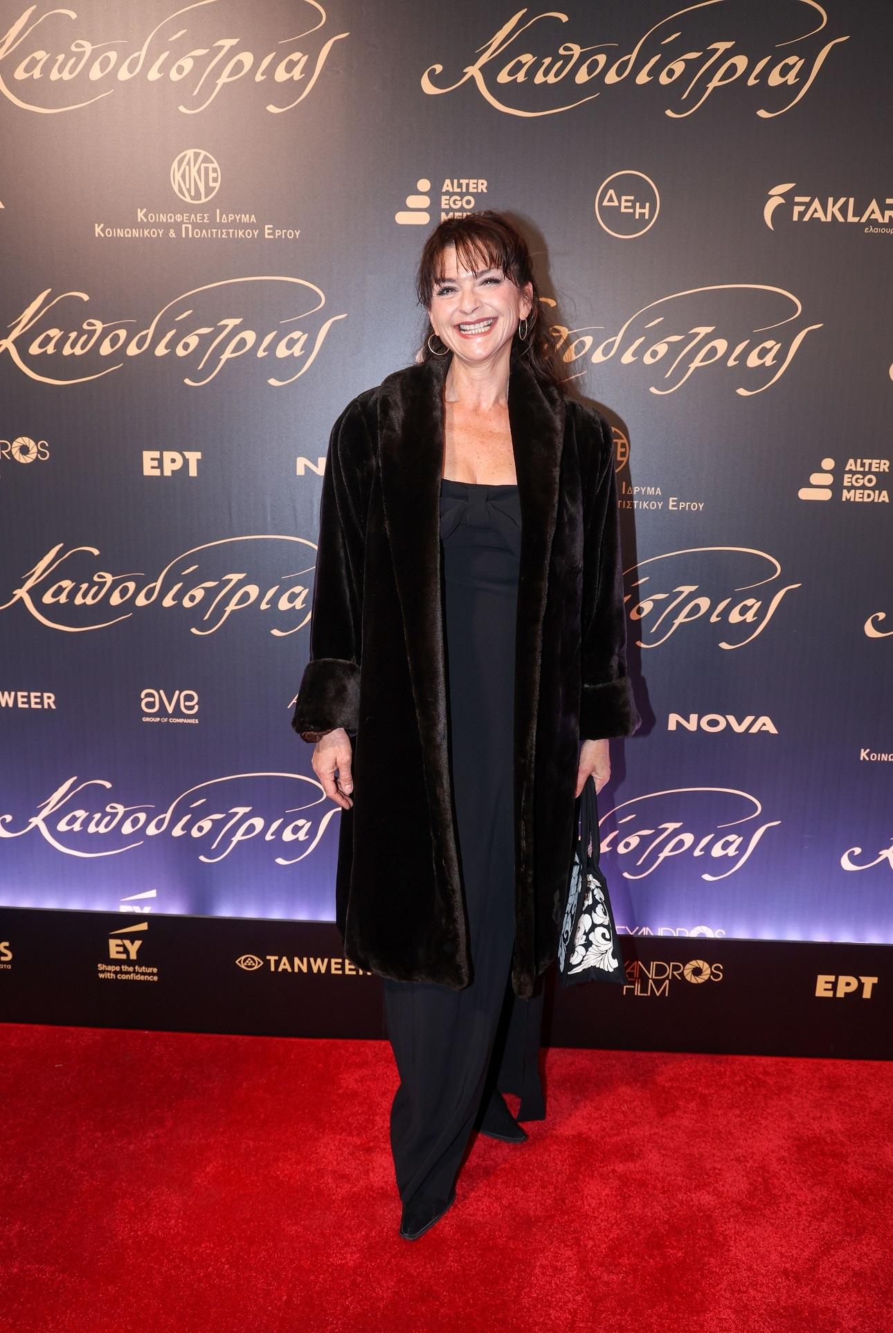 Η Ναταλία Καποδίστρια στην πρεμιέρα της ταινίας «Καποδίστριας»/ NDP Photo Agency