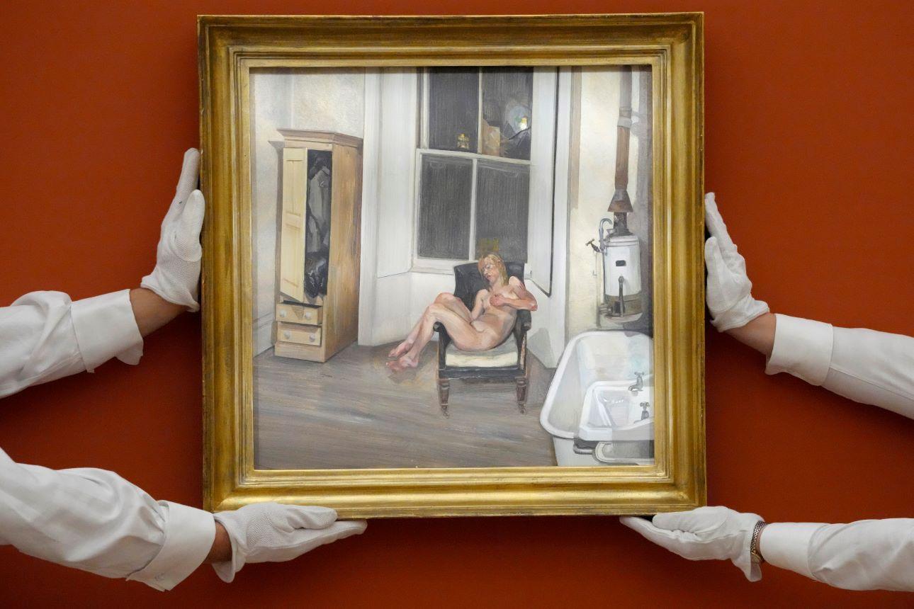 «Night interior», έργο του Λούσιαν Φρόιντ/Φωτογραφία: AP 