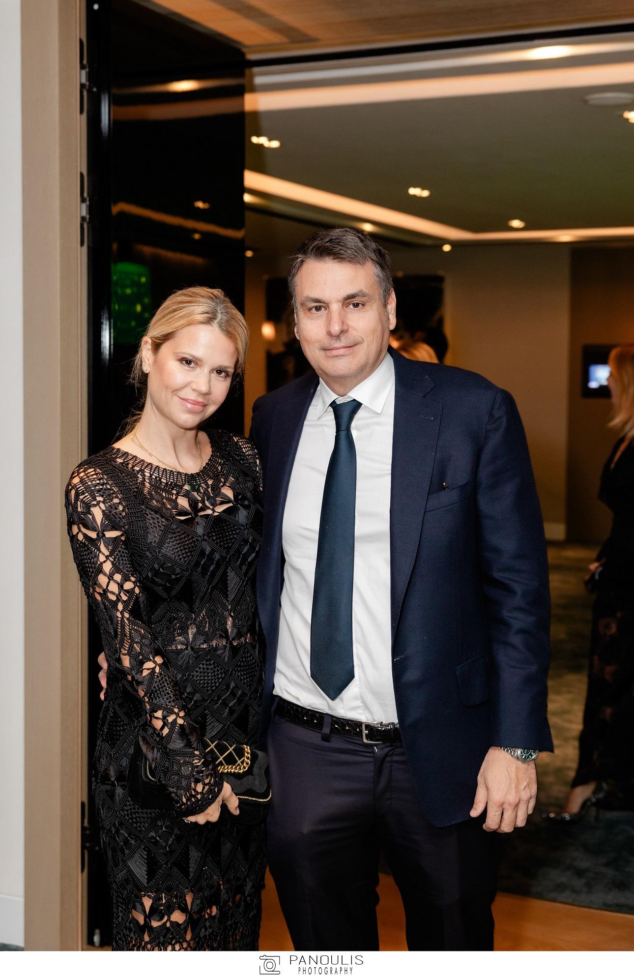 Ο Νίκος Κριθαριώτης και η σύζυγός του, Ναστάζια Δαρίβα