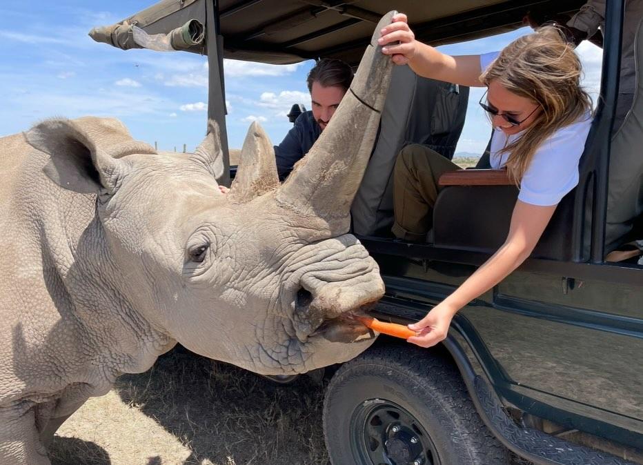 Στιγμές από τη ζωή της Νίνα Φλορ κα του Φίλιππου Ντε Γκρες στην Μοζαμβίκη/ Φωτογραφία: Instagram/ @ninaflohr