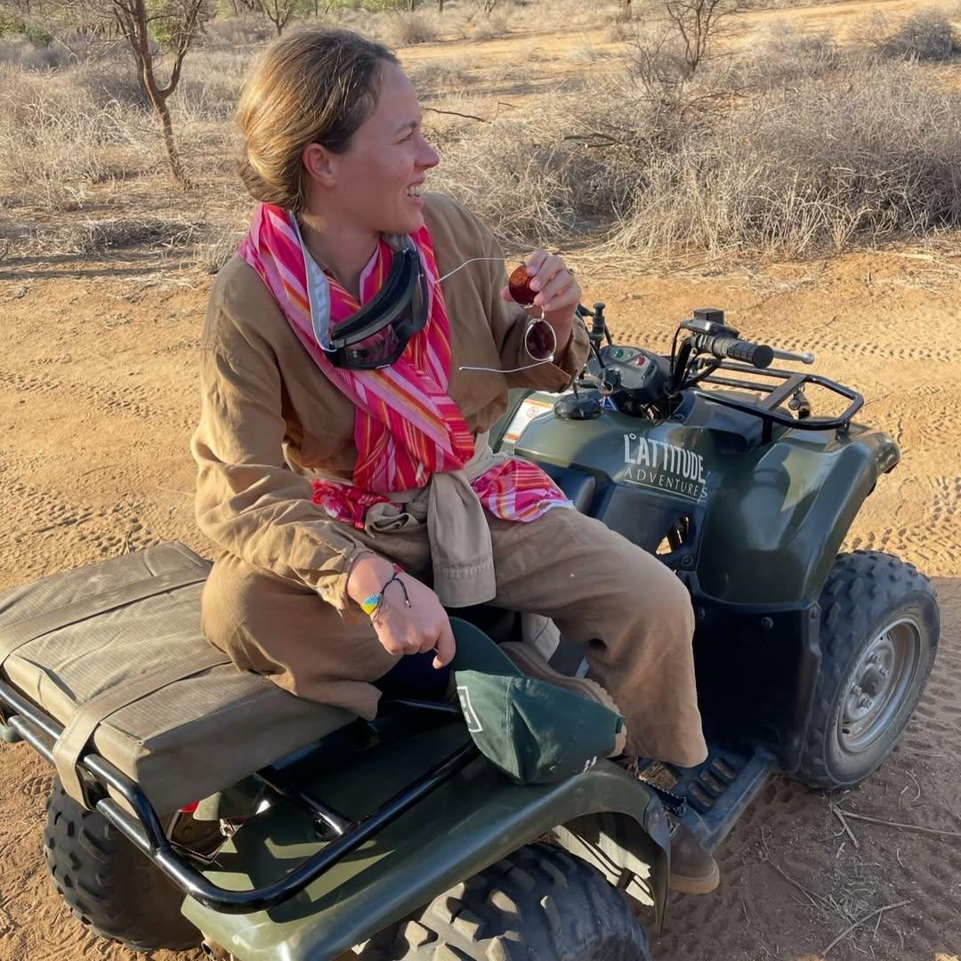 Στιγμές από τη ζωή της Νίνα Φλορ κα του Φίλιππου Ντε Γκρες στην Μοζαμβίκη/ Φωτογραφία: Instagram/ @ninaflohr 