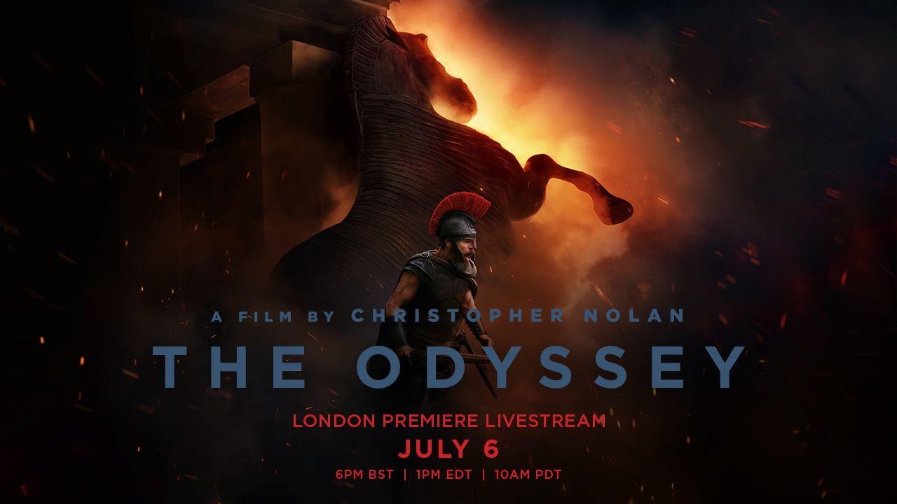 Η αφίσα της «Οδύσσειας»/ Φωτογραφία: Instagram/ @theodysseymovie