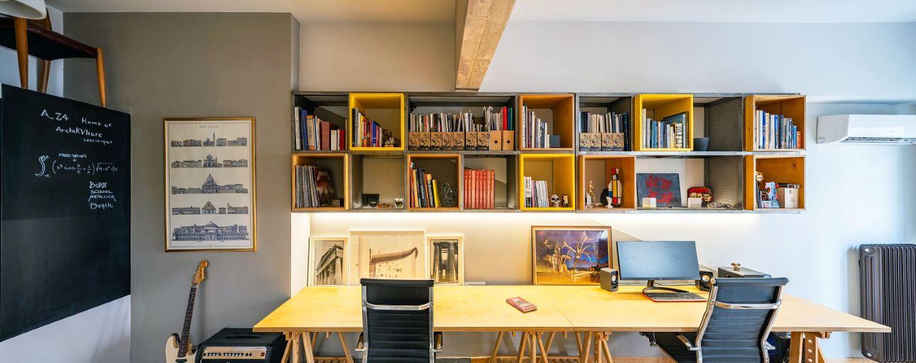 Ο χώρος του γραφείου/ Φωτογραφία: Γιώργος Δημητρακόπουλος  