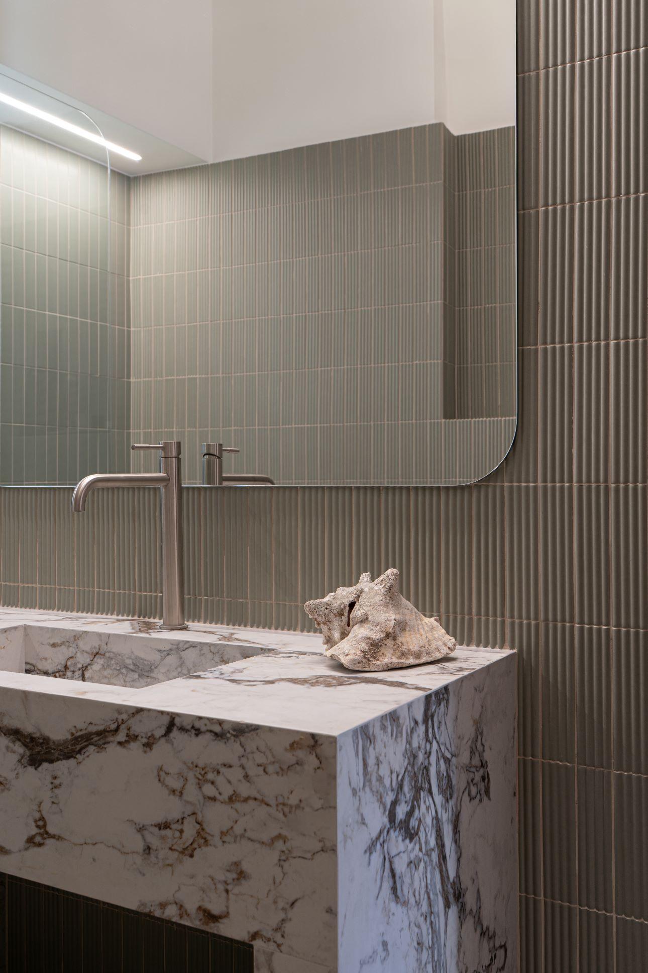 Ένα από τα μπάνια του σπιτιού/ Φωτογραφία: Γεωργία Ασλανίδου  