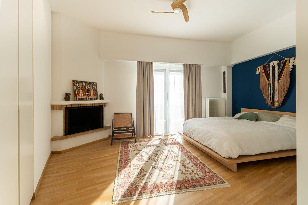 Η κρεβατοκάμαρα του σπιτιού/ Φωτογραφία: Γεωργία Ασλανίδου  