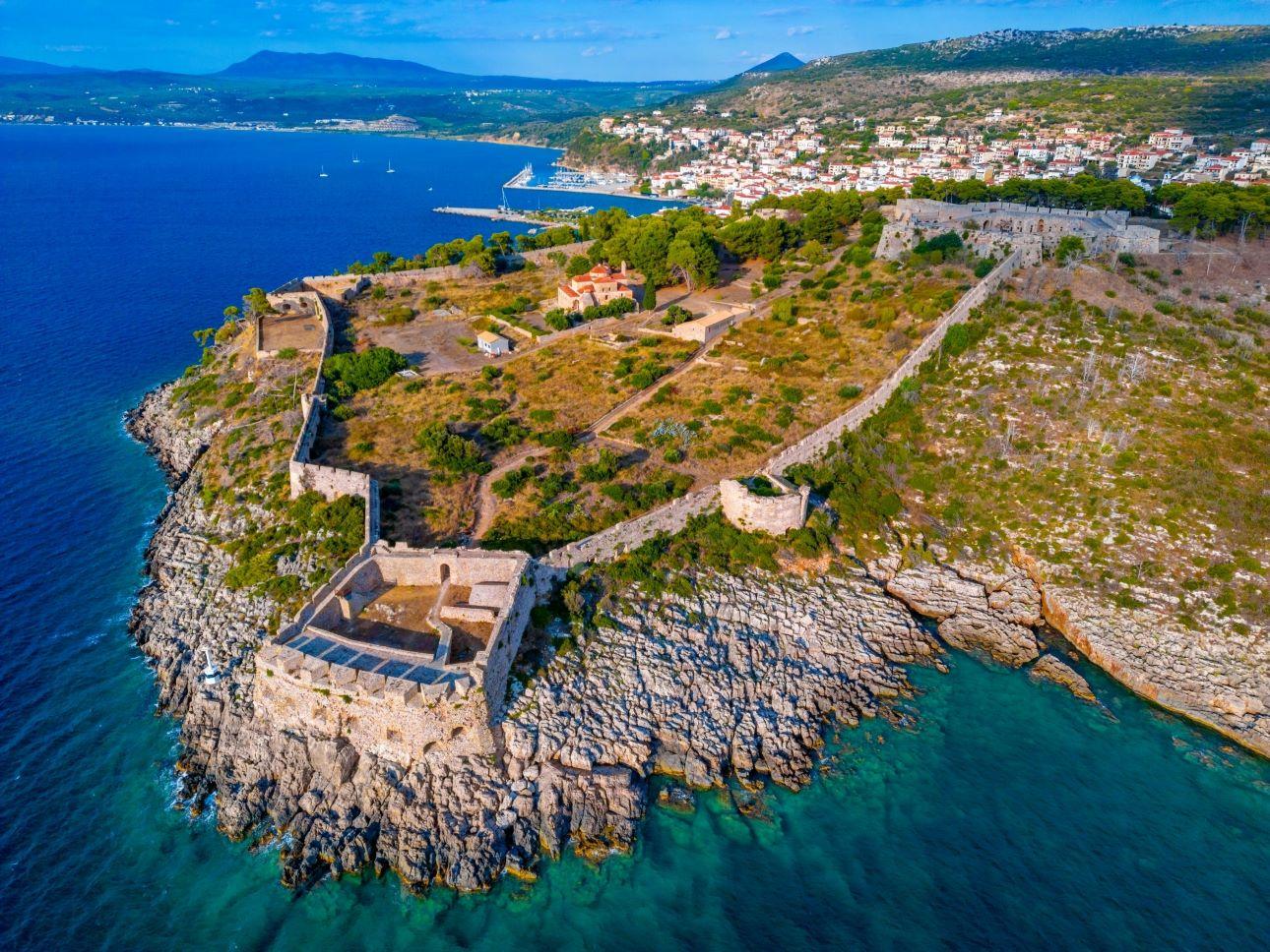Ο αρχαιολογικός χώρος του Ανακτόρου του Νέστορα στην Πύλο/ Φωτογραφία: Shutterstock