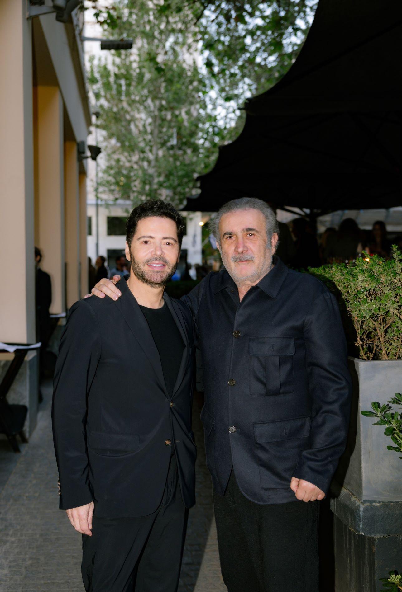 Χρύσανθος Πανάς, Λάκης Λαζόπουλος/ Φωτογραφία: Panoulis Studio