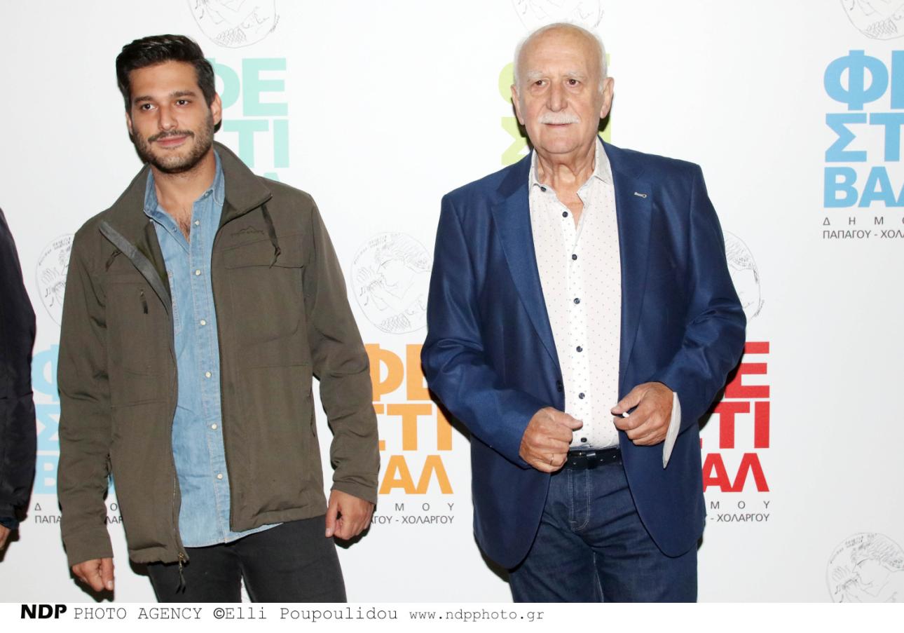 Ο Γιώργος Παπαδάκης με το γιo του,Φοίβο&nbsp;