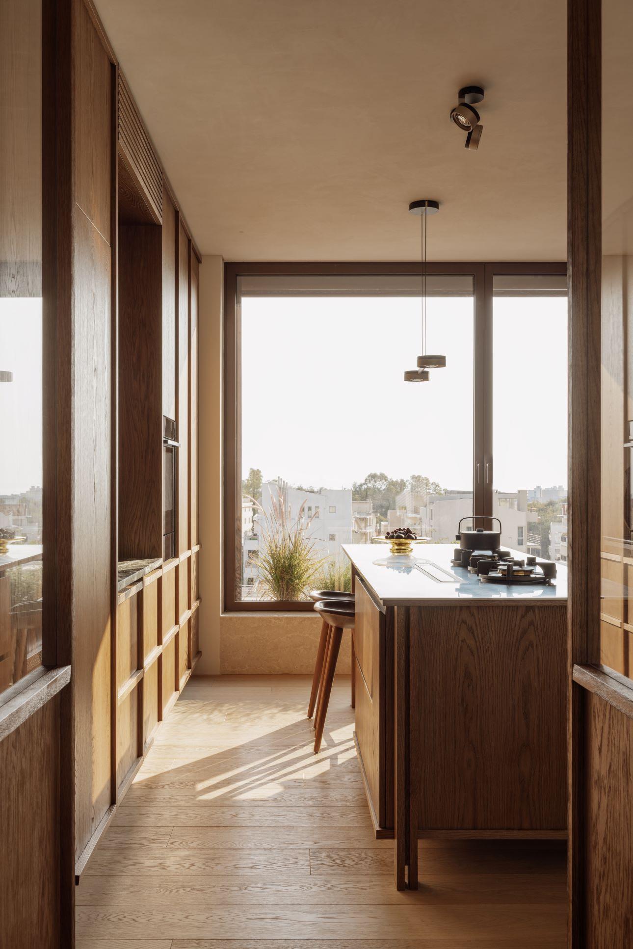 Άποψη του χώρου της κουζίνας/ Φωτογραφία: Ana Santl 