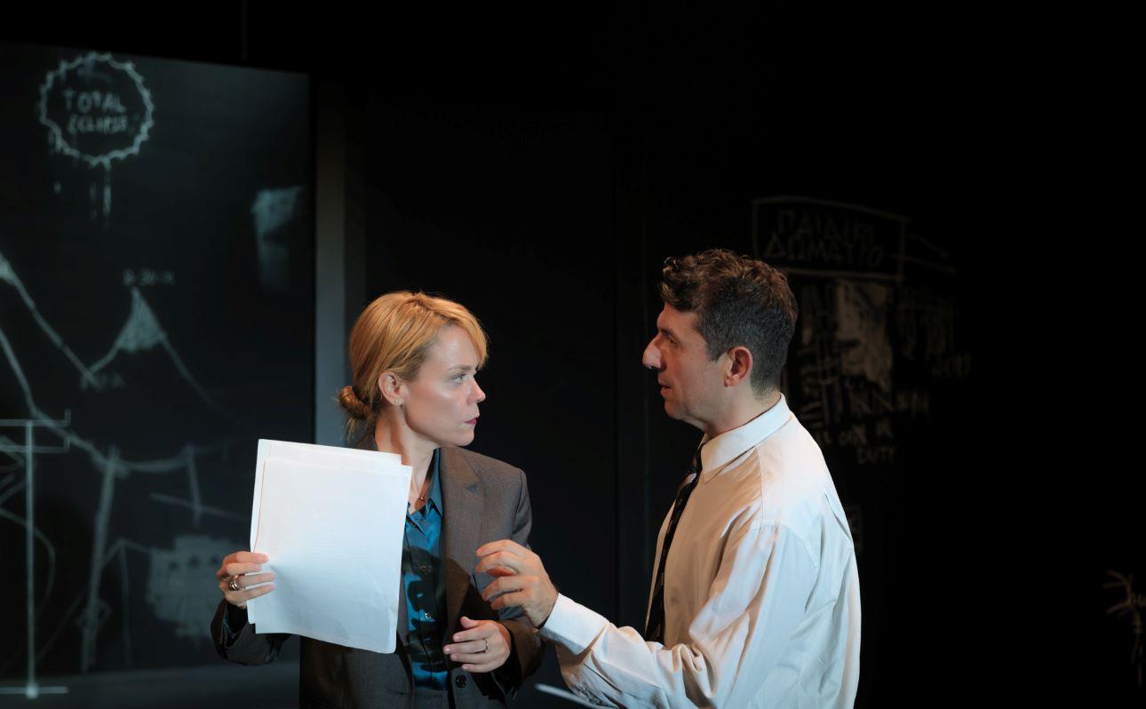 Λένα Παπαληγούρα, Μιχάλης Οικονόμου/ Φωτογραφία: Πάτροκλος Σκαφιδάς 