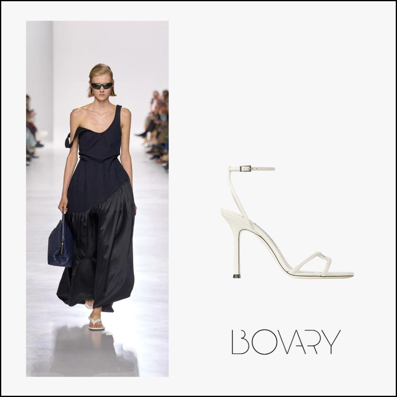 Bottega Veneta SS'26 Πέδιλα, €695, Jimmy Choo, row.jimmychoo.com