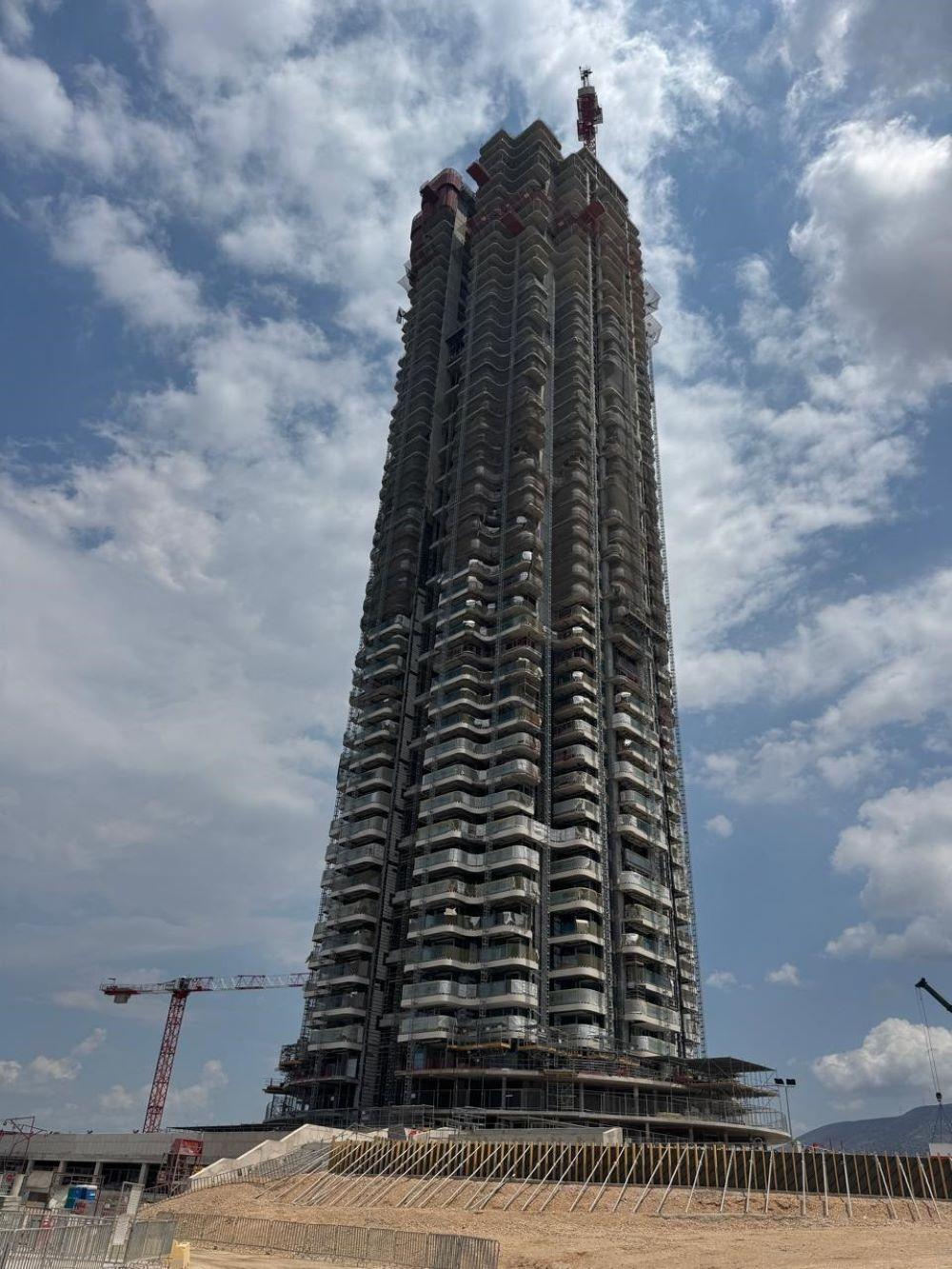 Ο Riviera Tower φτάνει τα 200 μ. ύψος/ Φωτογραφία: Lamda Development 