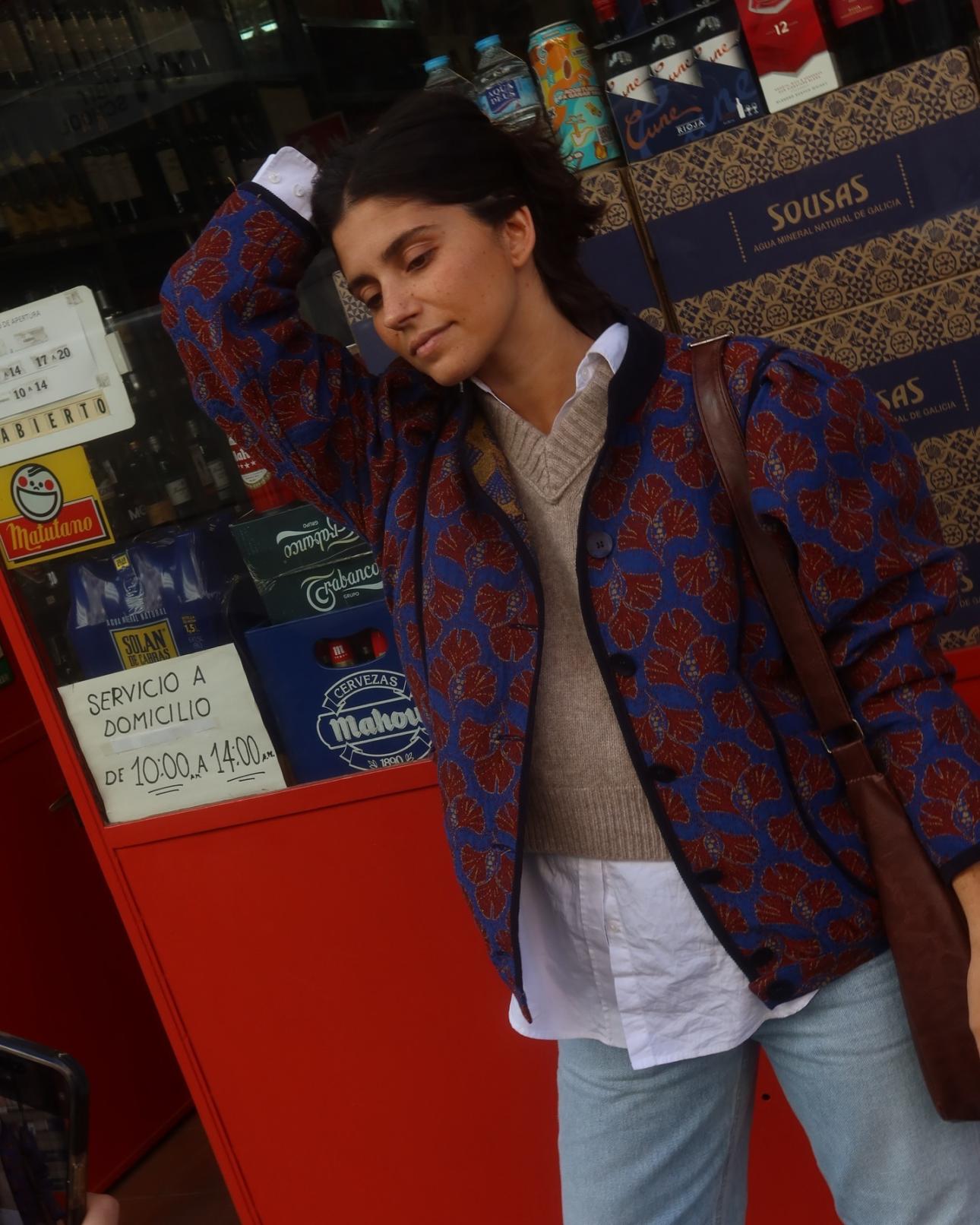 Πουλόβερ με bomber/Φωτογραφία: Instagram/mariagdejaime