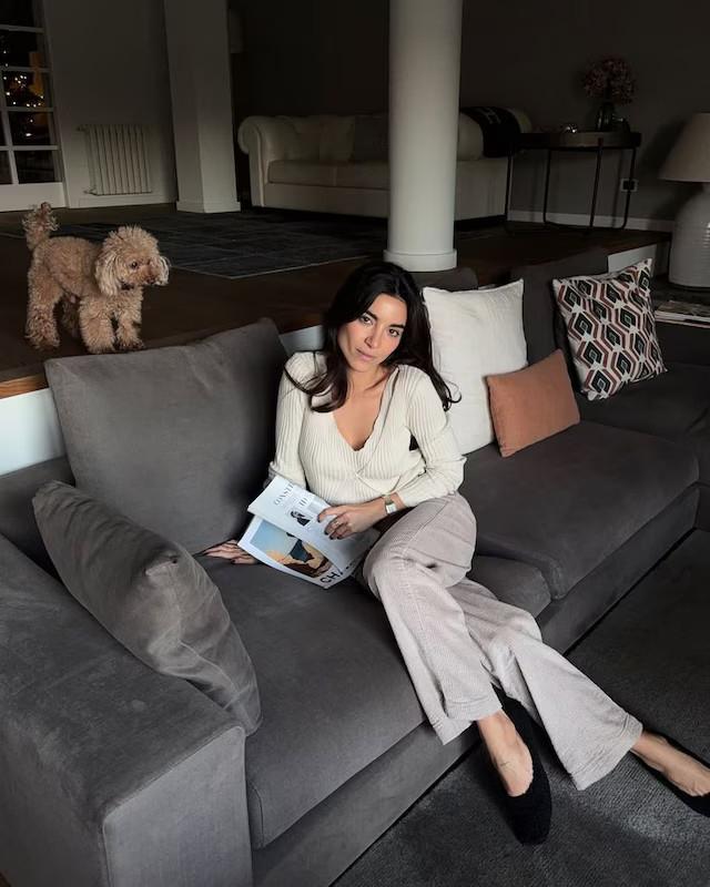 Με παντελόνι και μπαλαρίνες/Φωτογραφία: Instagram/marionautran