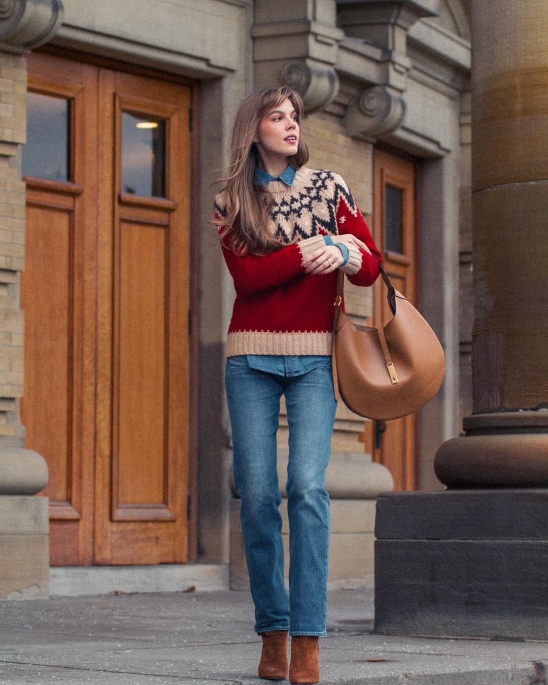 Πουλόβερ Ralph Lauren/Φωτογραφία: Instagram/zhanna.red