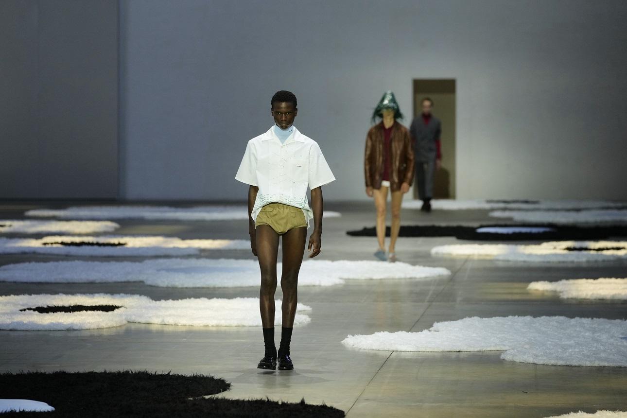 Prada menswear S/S 2026/ AP Images