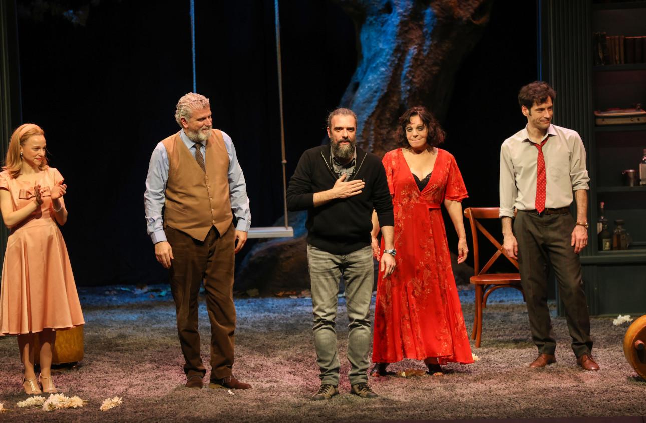 Ελεάνα Στραβοδήμου-Βλαδίμηρος Κυριακίδης-Σωτήρης Τσαφούλιας-Έφη Μουρίκη-Σπύρος Σταμούλης/Φωτογραφία: NDP Photo 