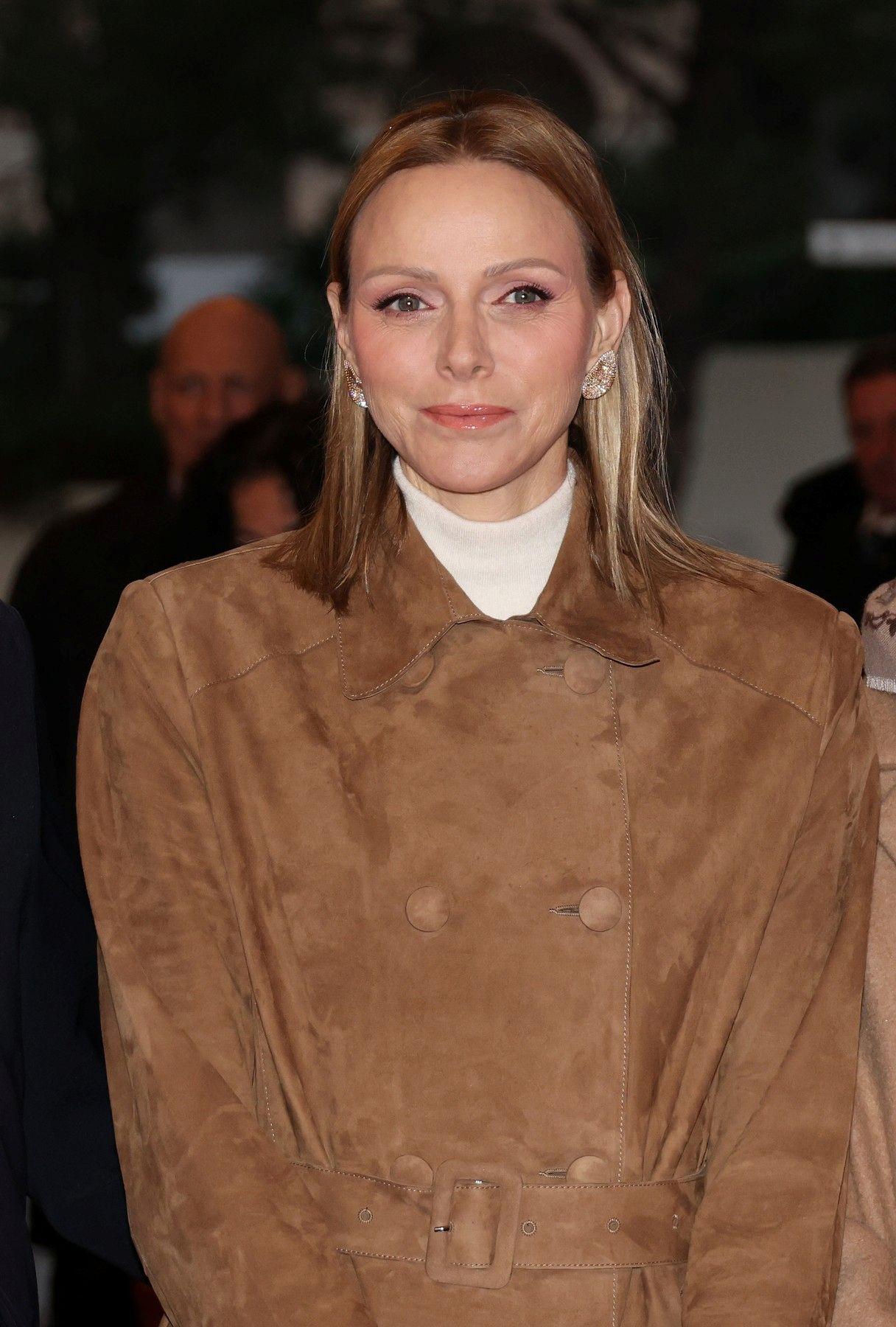 Η πριγκίπισσα Σαρλίν με την αλλαγή στο hair look της/ Φωτογραφία:﻿Abaca Press / Profimedia 