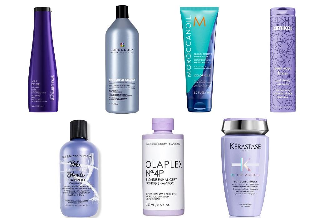 Shu Uemura yubi blondePureology Strength Cure BlondeMoroccanOil Blonde PerfectingAmika Bust your BrassBumble &amp; Bumble Blonde ShampooOlaplex No4PKerastase Blondę Absolut