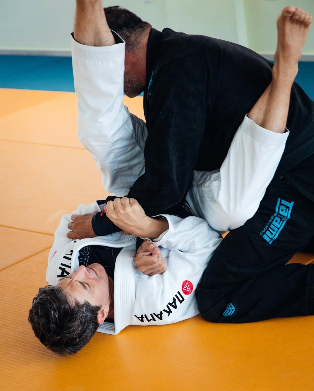 Ο Σάκης Ρουβάς προπονείται στο  Brazilian Jiu-Jitsu/ Φωτογραφία: Instagram/ @sakisrouvas
