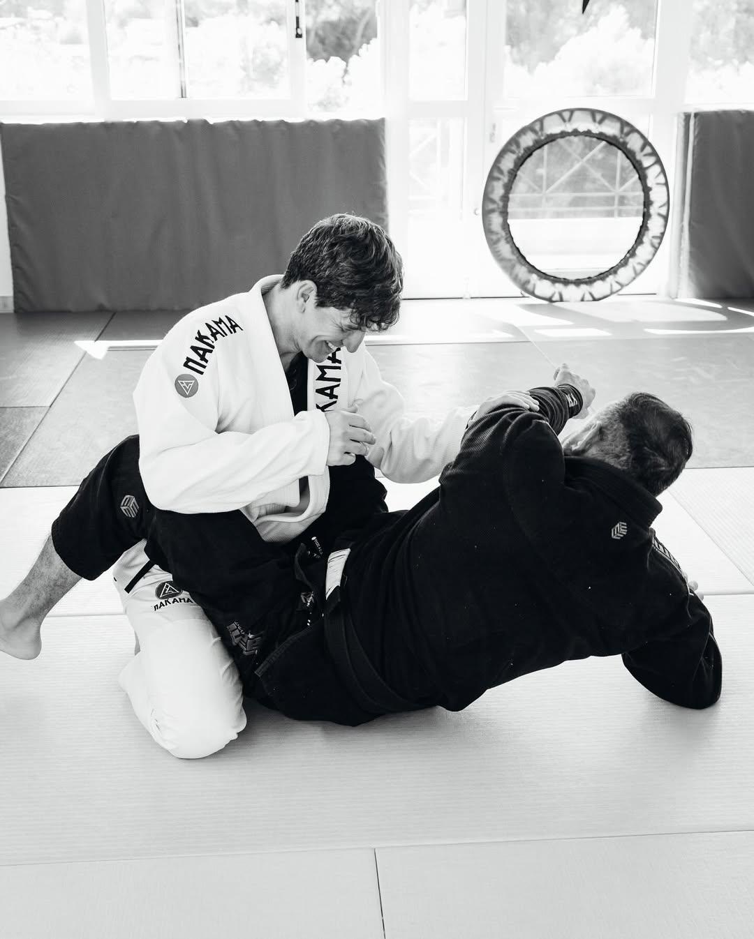  Ο Σάκης Ρουβάς προπονείται στο  Brazilian Jiu-Jitsu/ Φωτογραφία: Instagram/ @sakisrouvas 