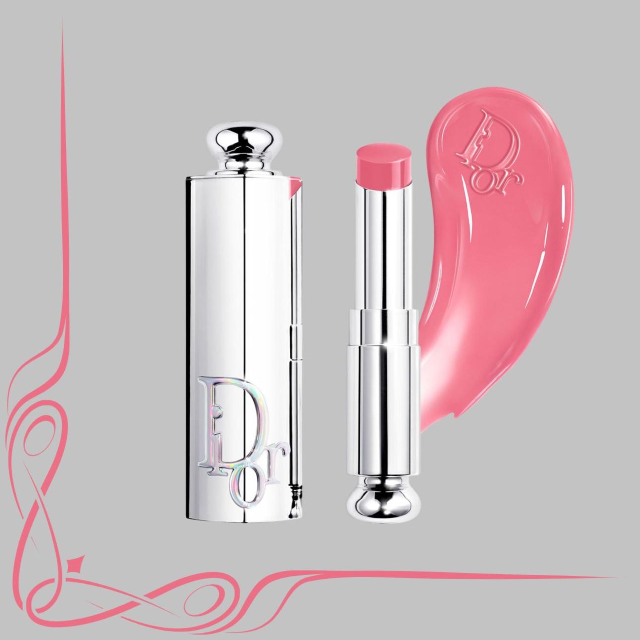 Dior Addict Glass Lipstick Ultra-Shine and Hydrating Lip Gloss Stick 306 Rose Charms, Dior