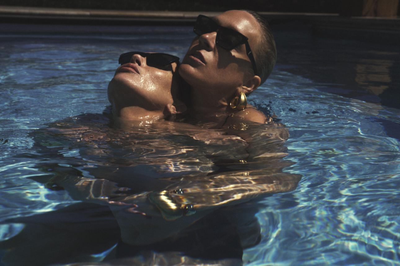 Κέιτ Μος, Κλόε Σεβινί/ Saint Laurent