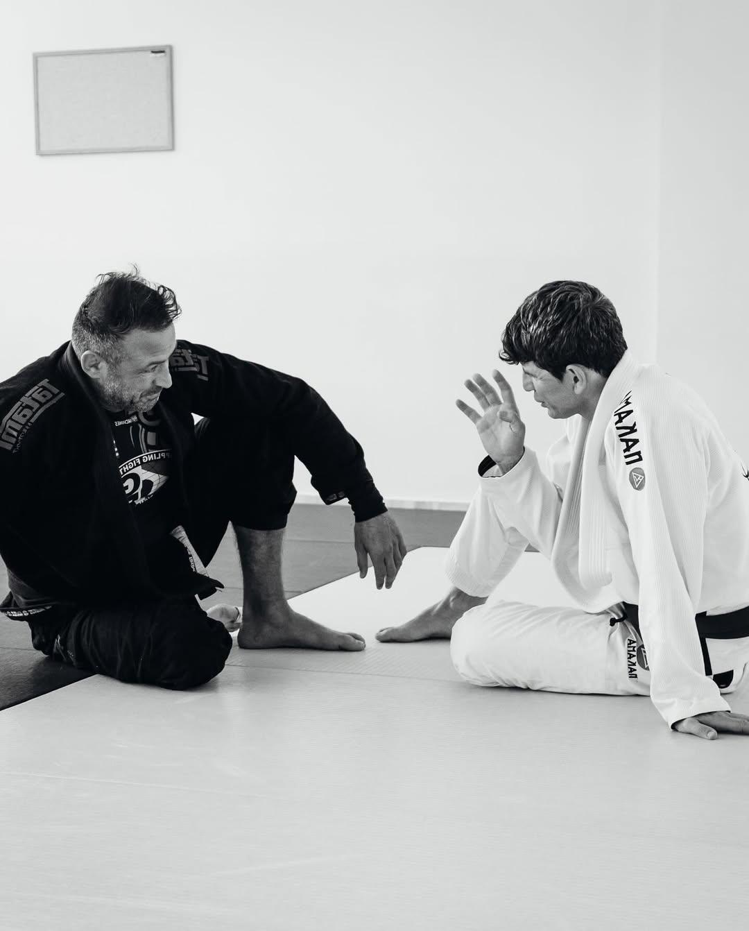   Ο Σάκης Ρουβάς έχει επιλέξει το Brazilian Jiu-Jitsu/ Φωτογραφία: Instagram/ @sakisrouvas  