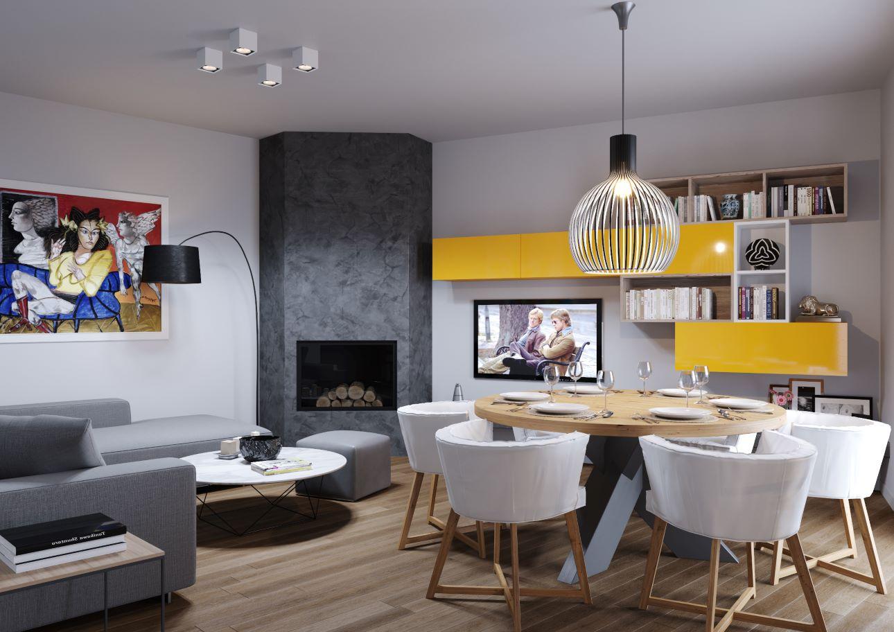 Οι επιφάνειες παραμένουν «ήσυχες», ενώ η χωροθέτηση εξυπηρετεί την καθημερινότητα/ Φωτογραφία: Κυριακή Καπασακαλίδου 