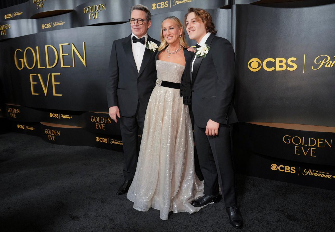 Μάθιου Μπρόντερικ, Σάρα Τζέσικα Πάρκερ, Τζέιμς Μπρόντερικ/Φωτογραφία: AP Photo 