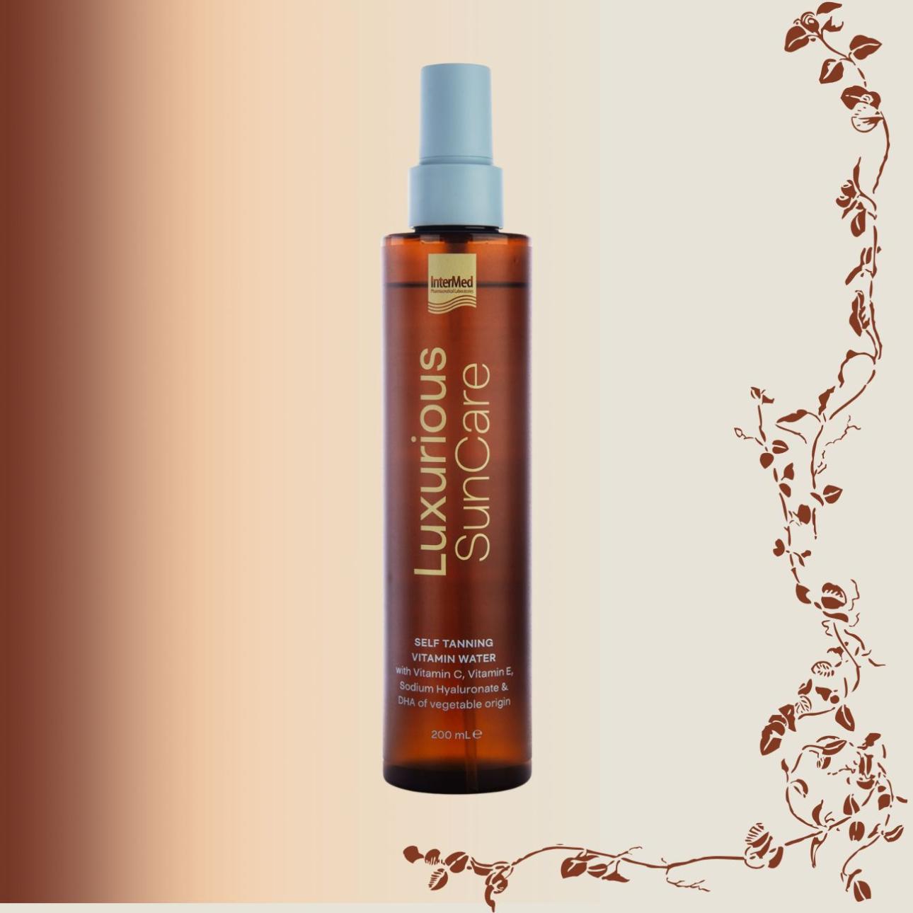Luxurious Self Tanning Vitamin Water, Intermed