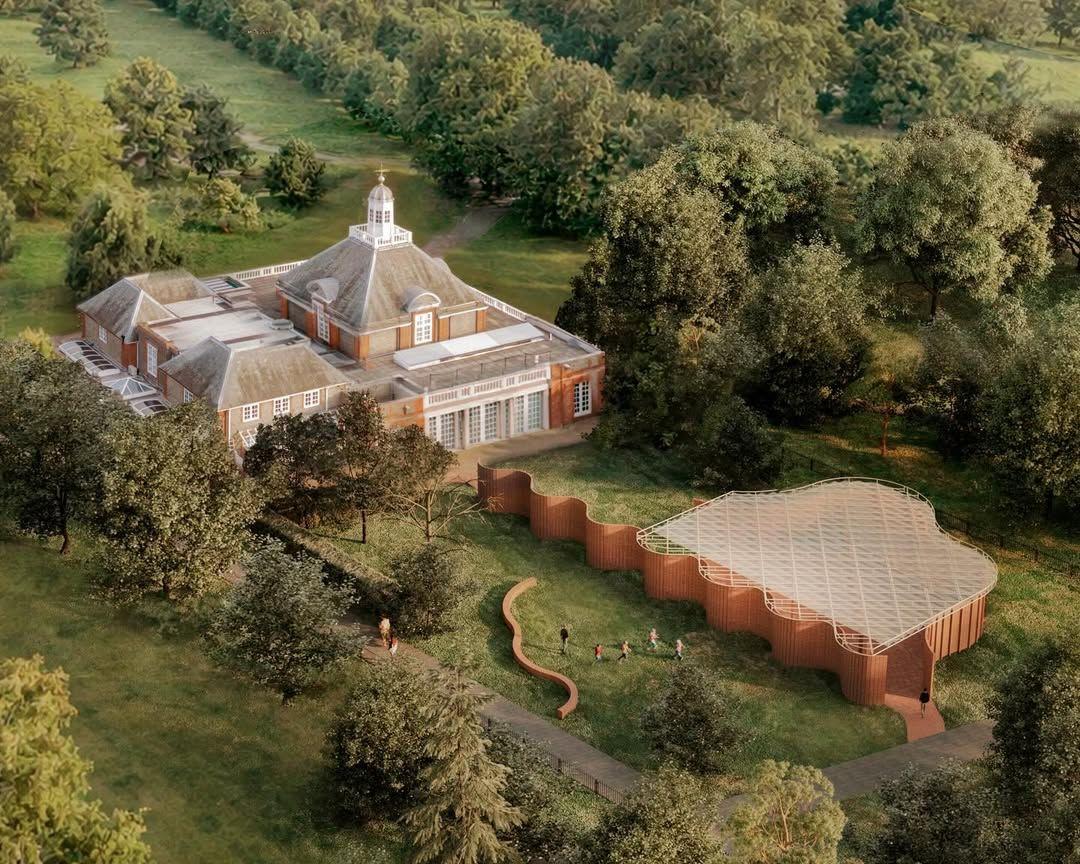 Το Serpentine Pavilion 2026/ Φωτογραφία: Instagram/ @lanzaatelier   